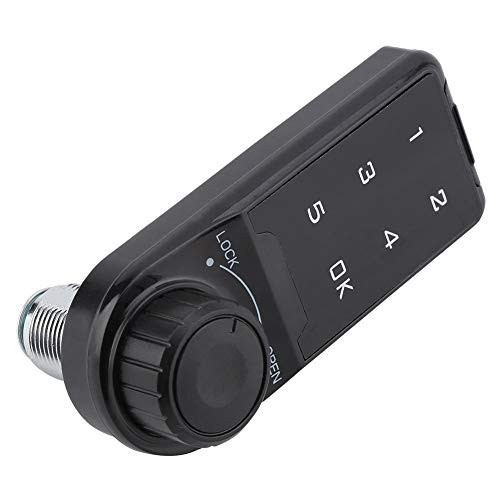 FTVOGUE Code Security Lock Touch Digital Keypad Electronic Deadbolt Lock Password Key Access Lock Security Cabinet Coded Locker -L-20-