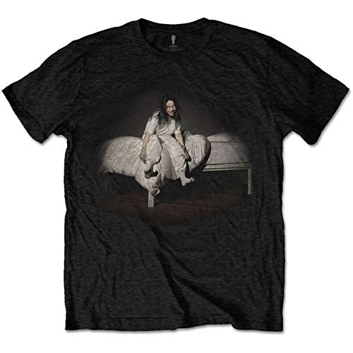 Billie Eilish Men's Sweet Dreams T-Shirt Large Black