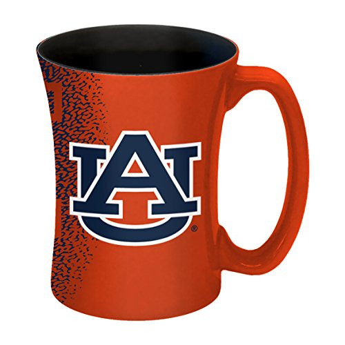 NCAA Auburn Tigers Mocha Mug 14-ounce Orange