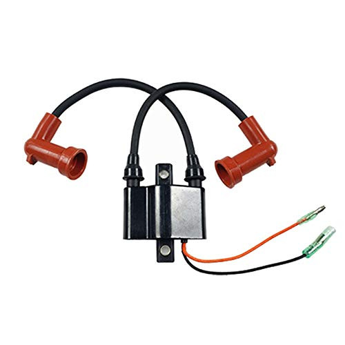 PARTSRUN High Performance Ignition Coil for 6F5-85570-00 Yamaha Outboard F9.9 13.5 15 20 25HP 40HP -2 or 4 Stroke- Engines IG5301ZF439-1