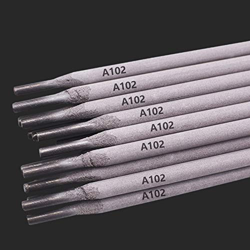 Auart Zyilei-Performace 304 Stainless Steel Electrode A102 E308-16 Electrodes Solder for Soldering 304 SS Weld Wires Welding Rod Wide Application -Diameter - 1.6mm Material - 20pcs-