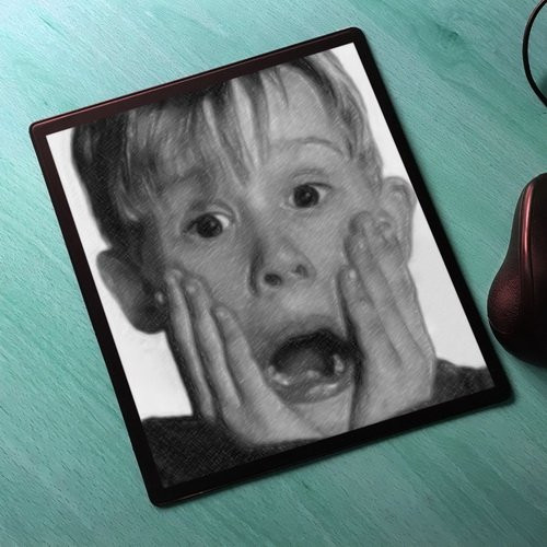 Seasons Macaulay Culkin - Original Art Mouse Mat #js002