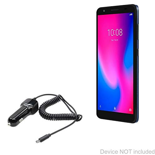 ZTE Blade A3 2020 Car Charger BoxWave -Car Charger Plus- Car Charger Extra USB Port with Integrated Cable for ZTE Blade A3 2020 - Black ZTE Blade A3 2020 Car Charger BoxWave -Car Charger Plus- Car Charger Extra USB Port with Integrated Cable for ZTE Blade A3 2020 - Black