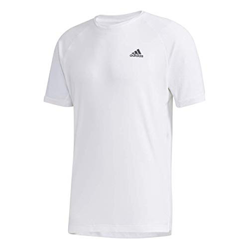 adidas Men's HEAT.RDY Colorblock Tee White Small