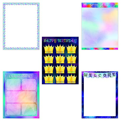 Creative Teaching Press Mystical Magical Classroom Essentials 5-Chart Pack CTP 8744