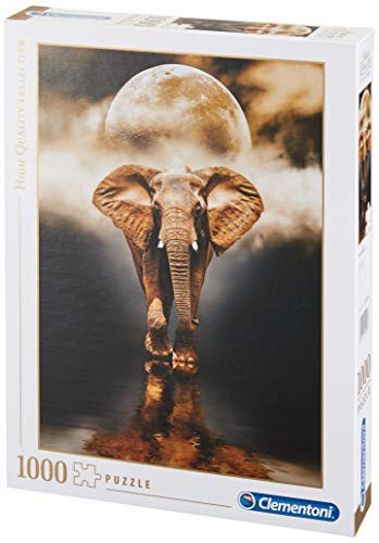 Clementoni 39416 Clementoni-39416 Collection-The Elephant-1000 Pieces Various