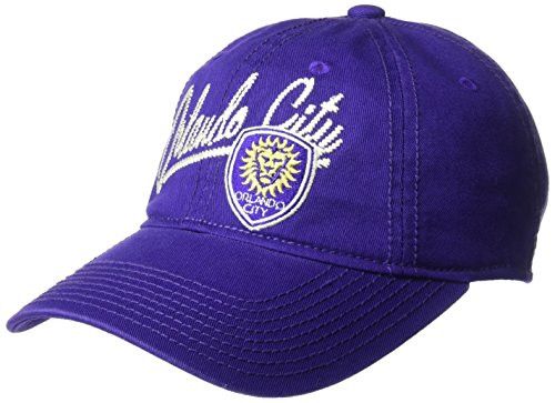 adidas Adult Women Adjustable Slouch w-Script Logo Purple One Size