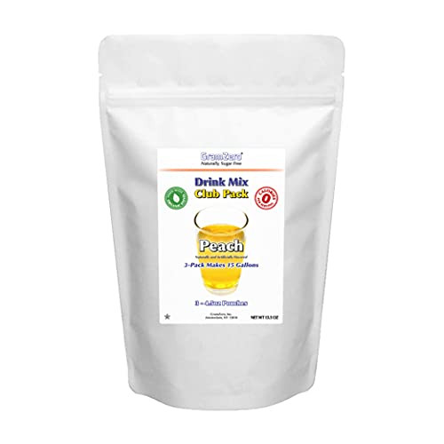 GramZero Peach Zero Calorie Sugar Free Drink Mix Great For Nutrition Club Loaded Teas Stevia Sweetened GramZero Peach Zero Calorie Sugar Free Drink Mix Great For Nutrition Club Loaded Teas Stevia Sweetened