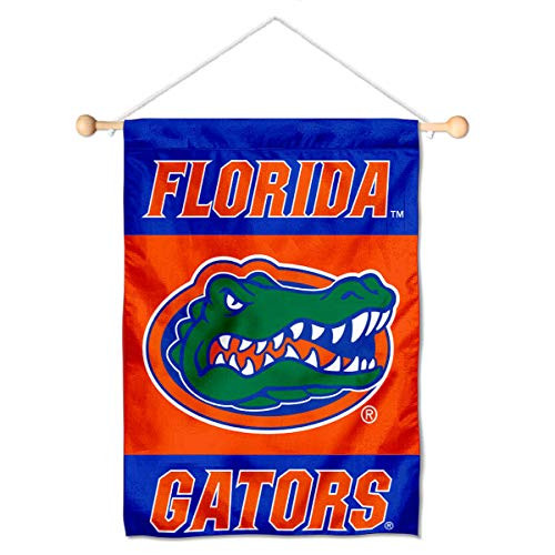 UF Gators Mini Small Banner and Banner Pole Bundle