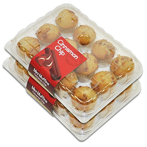 Mini Muffins - 2 Packages -Cinnamon Chip-