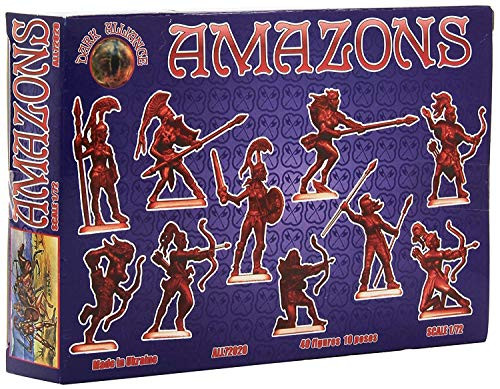 PLASTIC MODEL KIT AMAZONS -SET 1- 1-72 ALLIANCE 72020