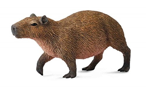 CollectA Woodlands Capybara Miniature Toy Figure - Authentic Hand Painted Model