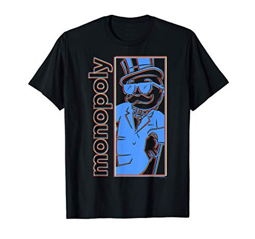 Monopoly Line Art Panel T-Shirt