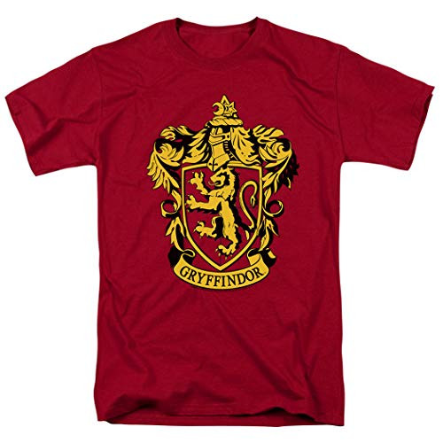 Popfunk Harry Potter Gryffindor Logo Hogwarts T Shirt  and  Stickers -2X-Large- Cardinal