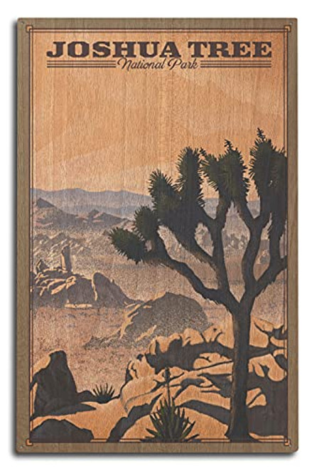 Lantern Press Joshua Tree National Park California New Lithograph National Park Series 108600 -10x15 Wood Wall Sign Wall Decor Ready to Hang- Lantern Press Joshua Tree National Park California New Lithograph National Park Series 108600 -10x15 Wood Wall Sign Wall Decor Ready to Hang-