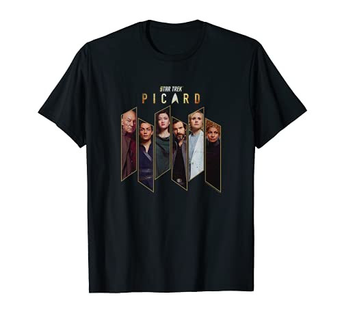 Star Trek- Picard Cast Photo Panels T-Shirt