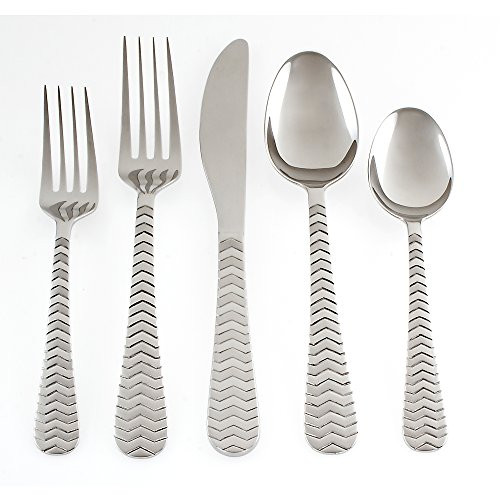 Cambridge Silversmiths Isadora 20-Piece Flatware Set