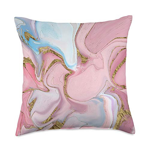 Creativemotions Luxury Abstract Liquid Flowing Paint Art Throw Pillow 18x18 Multicolor Creativemotions Luxury Abstract Liquid Flowing Paint Art Throw Pillow 18x18 Multicolor
