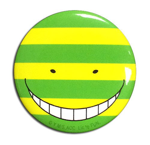 Great Eastern Entertainment Assassination Classroom Koro Sensei Mock Button, 1.25"