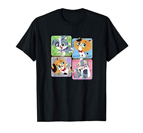 Dreamworks Rhyme Time Town Character Panels Portraits T-Shirt