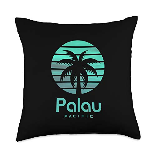 Pacific Palau Gift Palau Pacific Travel Vacation Throw Pillow 18x18 Multicolor