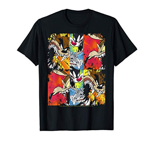 Looney Tunes Group Shot Wild Panels T-Shirt