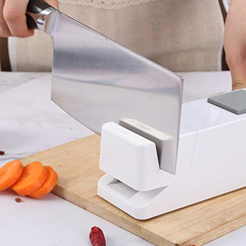 Electric Knife Sharpener Multi Knife Sharpener Kitchen Knife Sharpening Professional Knife Sharpener Electric Tool for Chef Knife Electric Sharpener for Scissor Straight Flat Knives