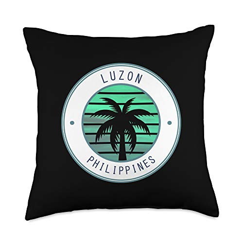 Philippinien Luzon Design Luzon Philippinien Travel Vacation Throw Pillow 18x18 Multicolor