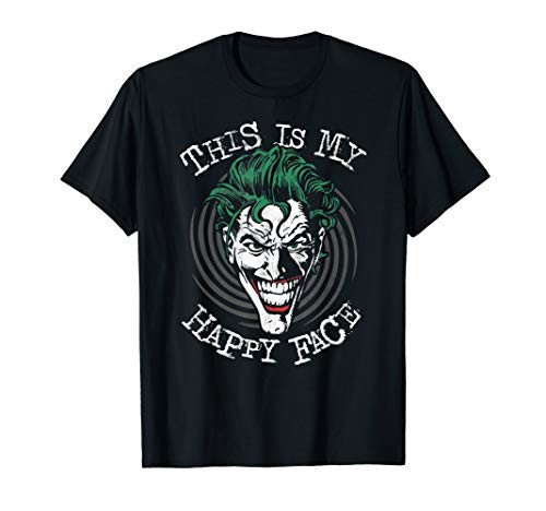 Batman Joker This is My Happy Face T-Shirt