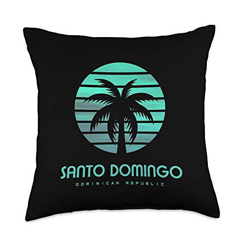 Dominican Republic Santo Domingo Gift Santo Domingo Dominican Republic Travel Vacation Throw Pillow 18x18 Multicolor