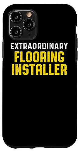 iPhone 11 Pro Flooring Installer Contractor Extra Floor Installation Case