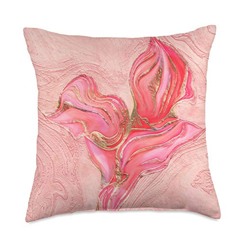 Creativemotions Luxury Abstract Liquid Flowing Paint Calla Throw Pillow 18x18 Multicolor Creativemotions Luxury Abstract Liquid Flowing Paint Calla Throw Pillow 18x18 Multicolor