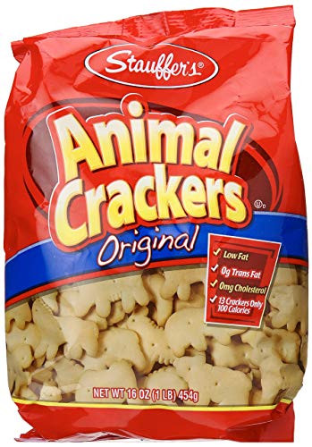 Stauffer Animal Crackers Original 16 oz - PACK OF 4