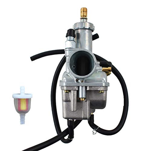 Carburetor Carb with Inline Fuel Filter Fit for 2003-2011 Kawasaki Bayou 250 KLF250A
