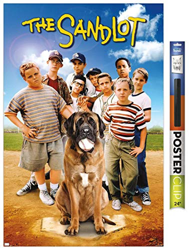 Trends International Sandlot-Group Wall Poster 22.375" x 34" Premium Poster  and  Clip Bundle