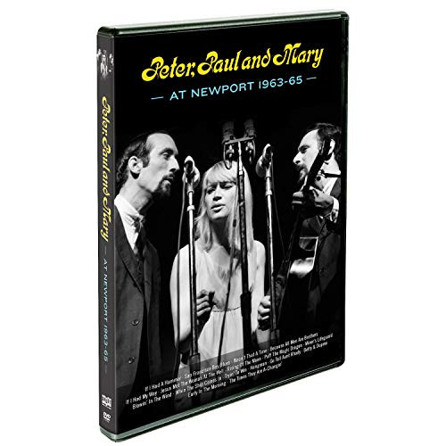 Peter Paul and Mary At Newport 1963-65 DVD Region 1 -US  and  Canada-