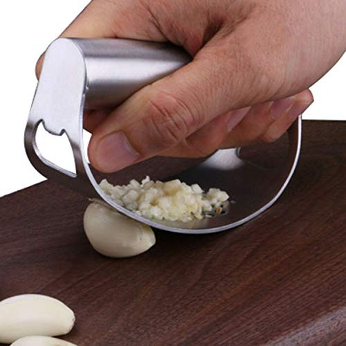 Stainless Steel MANUAL GARLIC PRESS Crusher Squeezer Masher Mincer Kitchen Tools Stainless Steel MANUAL GARLIC PRESS Crusher Squeezer Masher Mincer Kitchen Tools