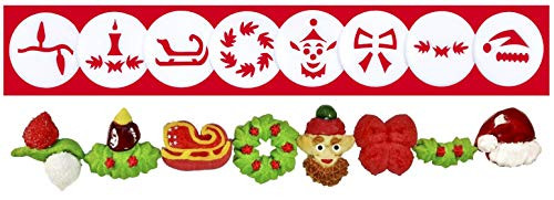 Christmas Two 8 Disk Set for Cookie Presses