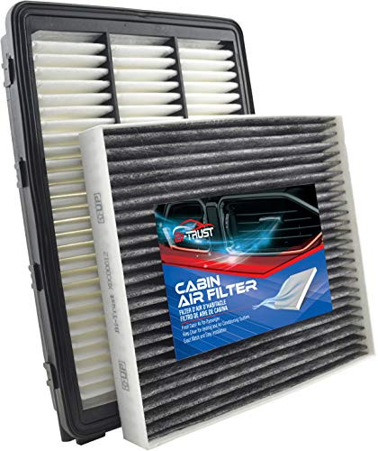 Bi-Trust Engine Cabin Air FilterReplacement for Kia Sportage L4 2.0L 2.4L 2017-2019 Hyundai Tucson L4 2.0L 2016-20192-Pack