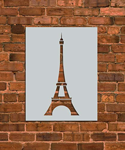 Eiffel Tower Stencil Template - Reusable Stencil - INNOVO Stencils