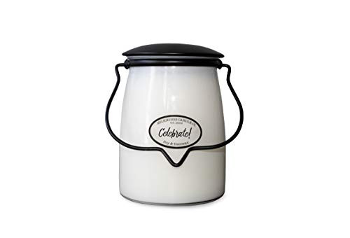 Milkhouse Candle Company Creamery Scented Soy Candle- Butter Jar Candle Celebrate! 22-Ounce Milkhouse Candle Company Creamery Scented Soy Candle- Butter Jar Candle Celebrate! 22-Ounce