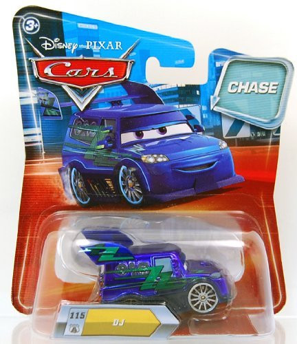 Mattel Disney Pixar "Cars" in the CARS CHASE DJ Chase "DJ" Candy Paint DJ