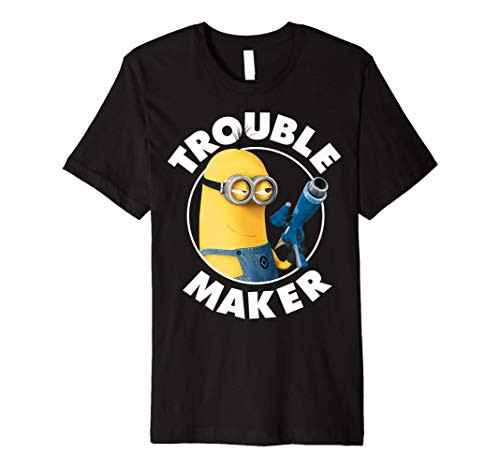 Despicable Me Minions Kevin Trouble Maker Premium T-Shirt Despicable Me Minions Kevin Trouble Maker Premium T-Shirt
