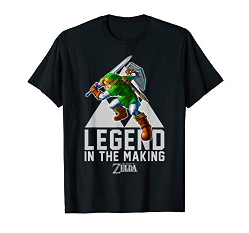 Nintendo Zelda Link Legend In The Making Triforce T-Shirt