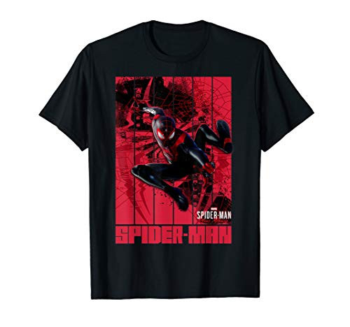 Marvel Spider-Man- Miles Morales Panels T-Shirt