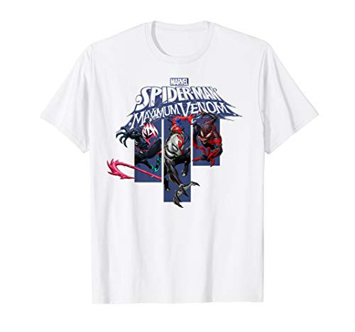 Marvel Spider-Man Maximum Venom Panels T-Shirt