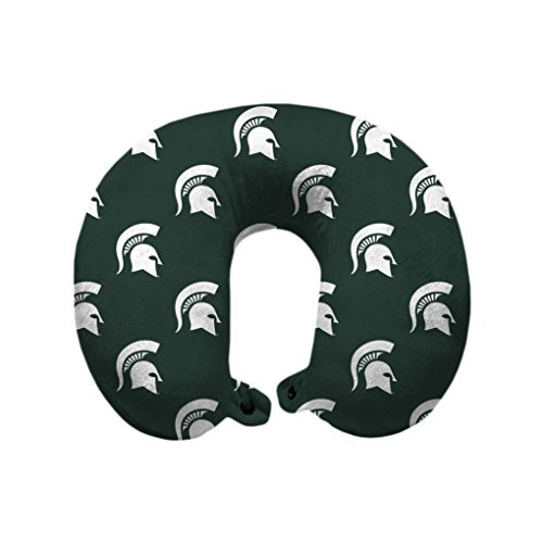 Pegasus Sports NCAA Microplush Travel Pillow Michigan State Spartans