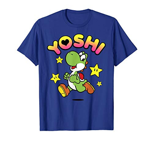 Nintendo Super Mario Yoshi Star Power Sprint Graphic T-Shirt