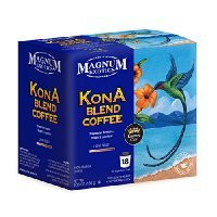 Magnum Coffee K-Cups, Kona Blend, 18 Count