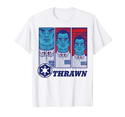 Star Wars Admiral Thrawn Panels T-Shirt